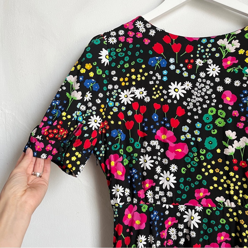 The Kooples Short Printed Dress with Buttonings - Picture 10 of 12